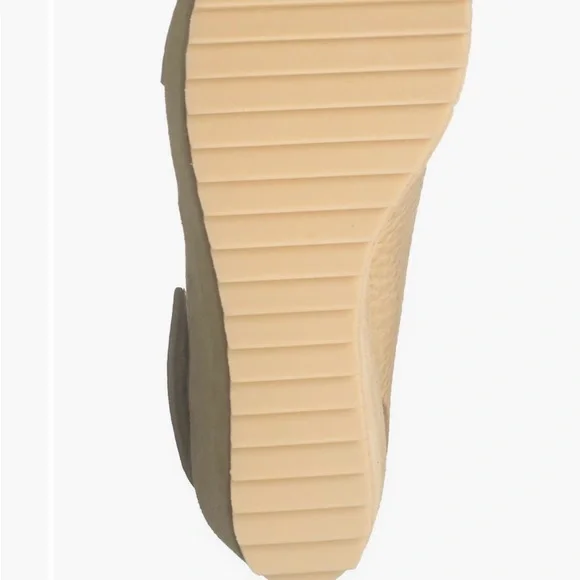 Pedro Garcia Beige Wedge Sandals Federica Ecru 36.5 - Picture 4 of 6